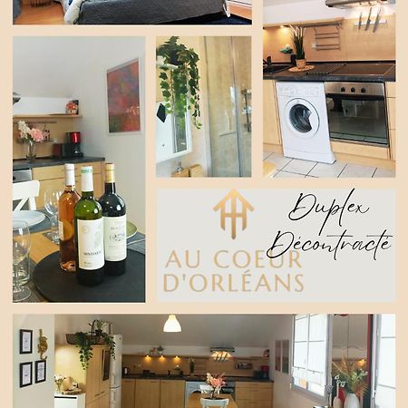 Appartement Le Duplex Decontracte à Fleury-les-Aubrais Extérieur photo